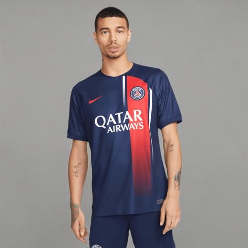 Nike 2023-2024 PSG Home Football Soccer T-Shirt Jersey