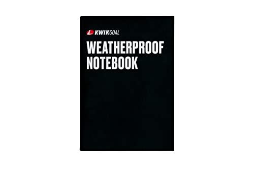 Kwik Goal Weatherproof Coaches Notebook