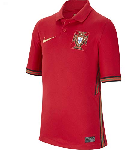 Nike 2020-2021 Portugal Home Football Soccer T-Shirt Jersey (Kids)