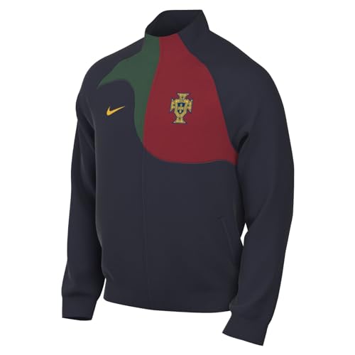 Nike 2022-2023 Portugal Academy Knit Football Jacket (Obsidian)